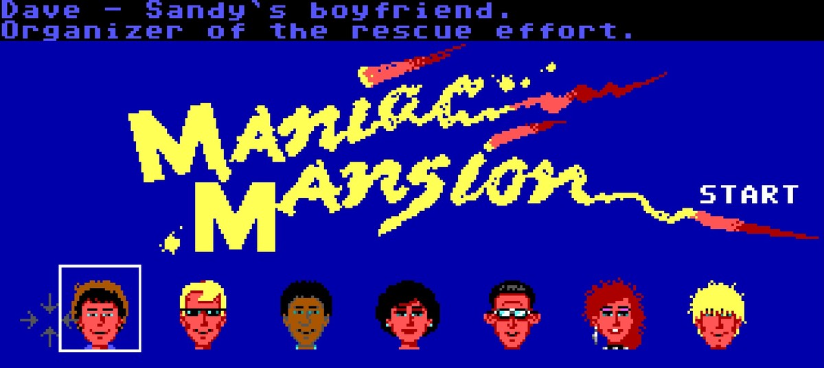 Informationen über Maniac Mansion