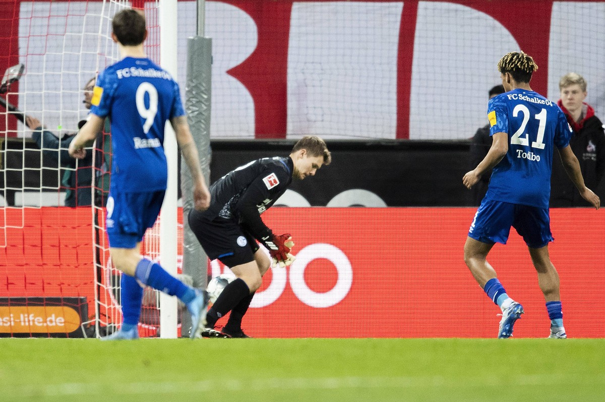 Ups: Nübel sah im Spiel gegen den 1. FC Köln nicht so gut aus.