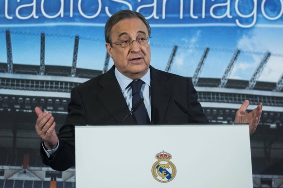 Real Madrids Präsident Florentino Perez.