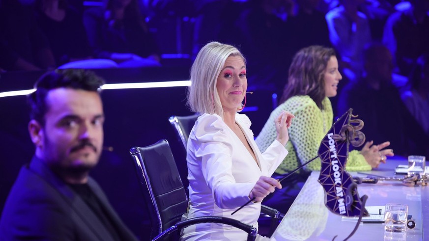 Ruth Moschner ging einem Verdacht bei "The Masked Singer" direkt in der Show nach.