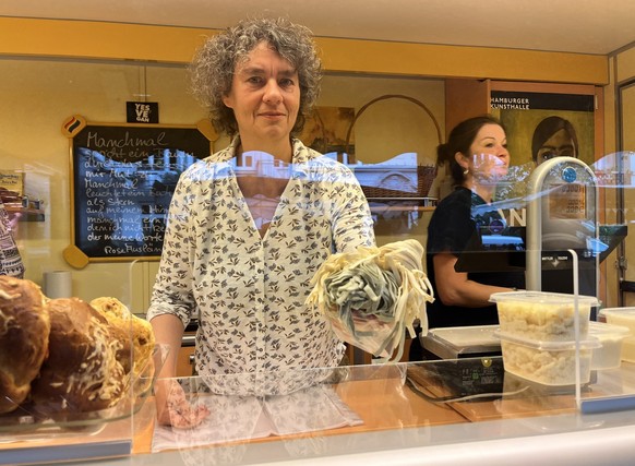 Gabriele Gräfe verkauft hausgemachte Pasta – die kommt bei der Kundschaft seit der Corona-Krise besonders gut an. 