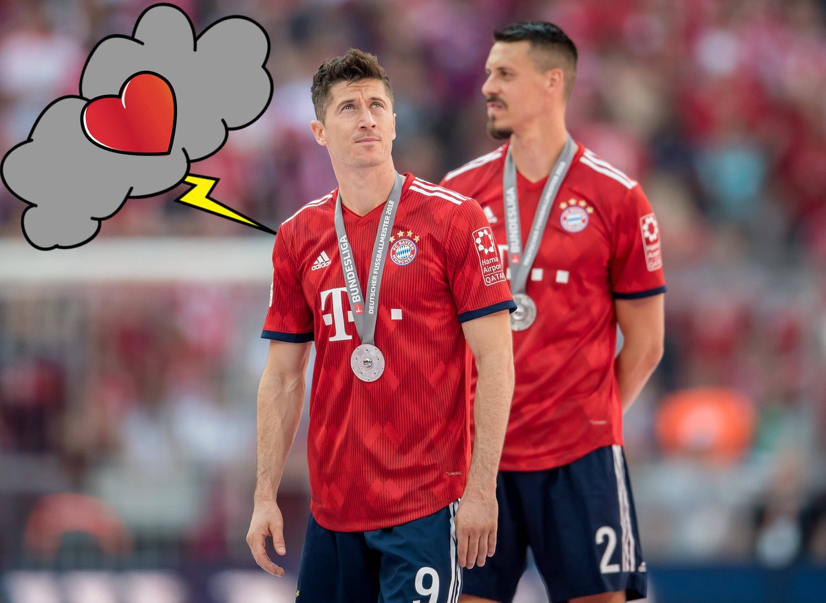 Die Bayern leben seit sechs Jahren in einer festen Beziehung mit der Meisterschale. Sind Lewandowski (l.), Wagner und Co. jetzt im verflixten siebten Jahr angekommen?