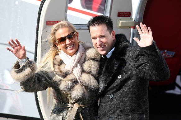 Claudia Norberg und Michael Wendler: Diese Aufnahme stammt aus dem Jahr 2009. Die beiden waren gerade auf dem Weg zur ihrer Hochzeit.
