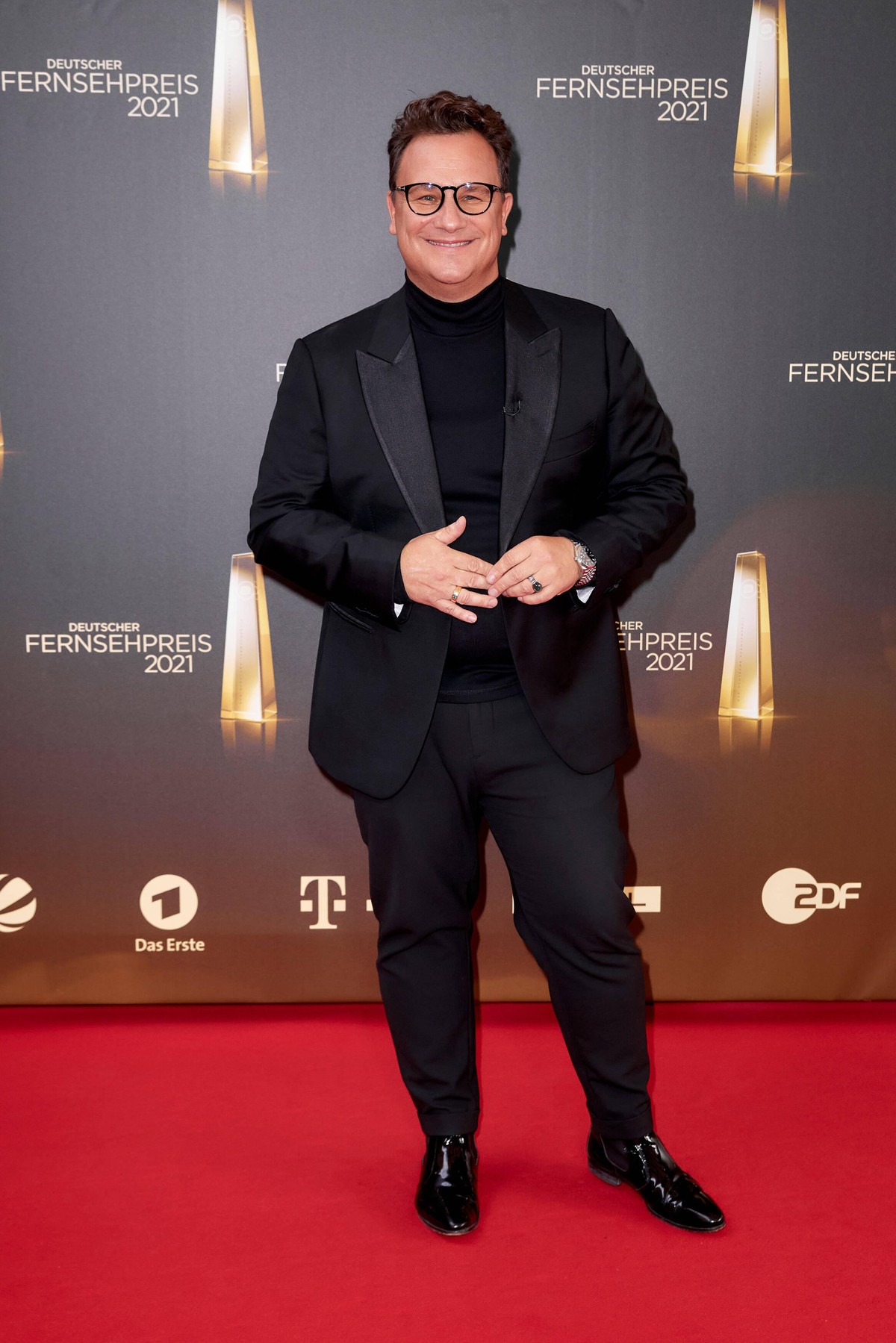 Der Deutsche Fernsehpreis 2021 Guido Maria Kretschmer auf dem roten Teppich bei der Verleihung des Deutschen Fernsehpreises im Tanzbrunnen in Köln. *** The German Television Award 2021 Guido Maria Kre ...