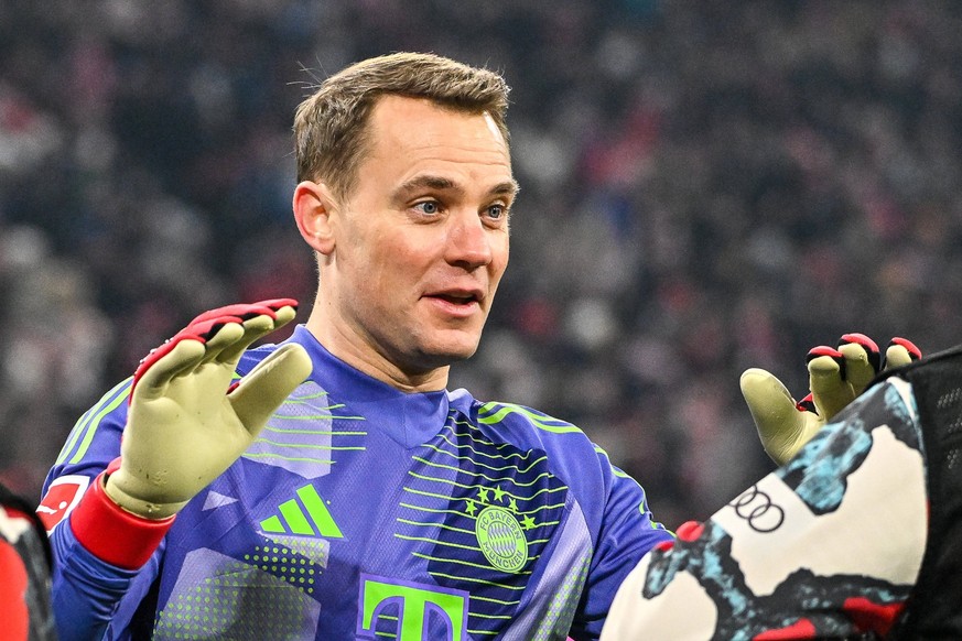 GER, 1. FBL, FC Bayern M�nchen vs SV Werder Bremen / 07.02.2025, Allianz-Arena, M�nchen, GER, 1. FBL, FC Bayern M�nchen vs SV Werder Bremen, im Bild Manuel Neuer Bayern Muenchen, 1 *** GER, 1 FBL, FC  ...