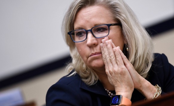 Liz Cheney stimmte für die Eröffnung eines zweiten Amtsenthebungsverfahrens gegen Trump.