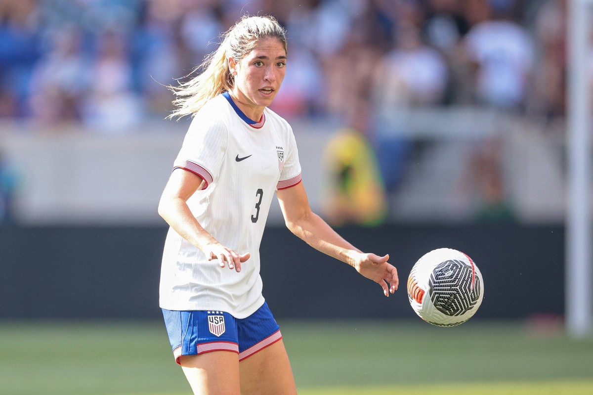 Korbin Albert sticht unter den US-Fußballerinnen heraus.