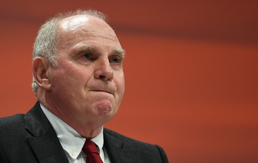 Muss die Tränen zurückhalten: Noch-Bayern-Boss Uli Hoeneß.