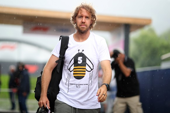 F1 Gran Prix of Austria Sebastian Vettel of Aston Martin during previews ahead of the F1 Grand Prix of Austria 2022. Spielberg Red Bull Ring Austria Copyright: xBasilex