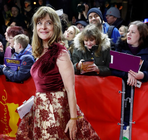 Actor Nastassja Kinski poses on the red carpet as she arrives for the screening of the movie “Minamata” during the 70th Berlinale International Film Festival in Berlin, Germany, February 21, 2020. REU ...
