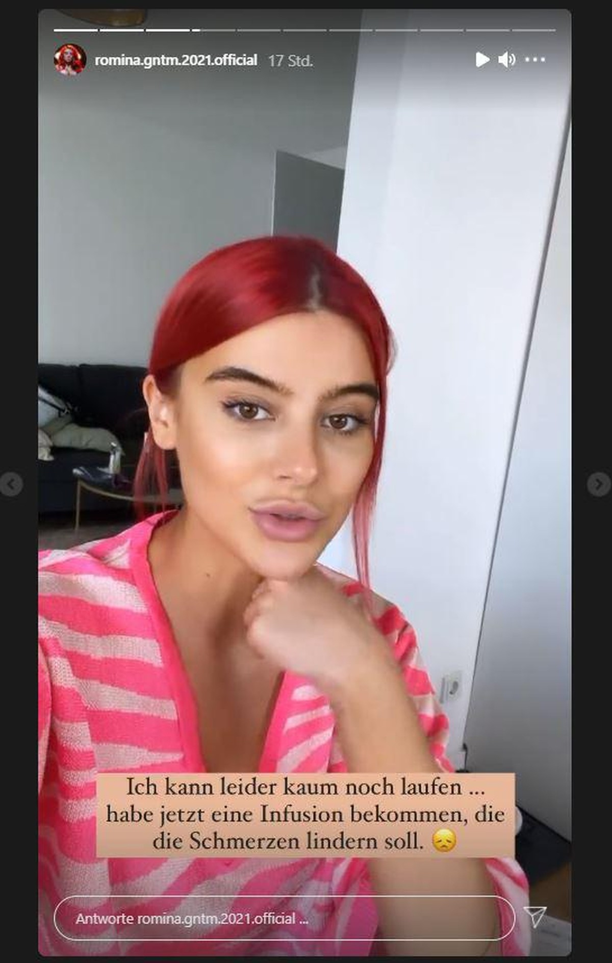 Romina auf Instagram