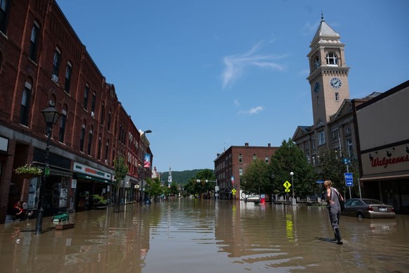 Die französische Stadt Vermont hatte im Juli dieses Jahres mit starken Überschwemmungen zu kämpfen.