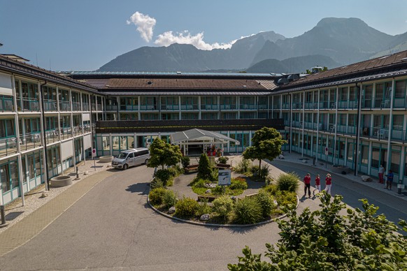 Bergpanorama rund um die Schön Klinik. Hier werden viele Menschen mit Long- oder Post-Covid-Symptomen behandelt.