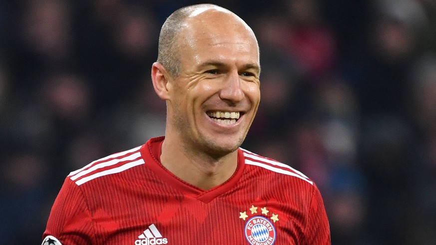 Acht Meisterschaften, fünf DFB-Pokal-Siege und die Champions League: Arjen Robben hatte in seinen zehn Jahren beim FC Bayern München viel zu feiern.