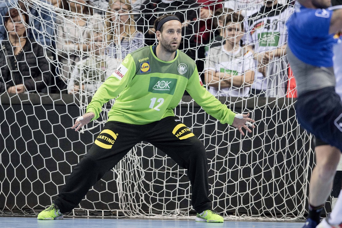 Silvio Heinevetter im EM-2020-Qualifikationsspiel gegen Israel.