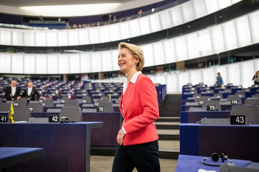 Die künftige EU-Kommissionspräsidentin Ursula von der Leyen (CDU).