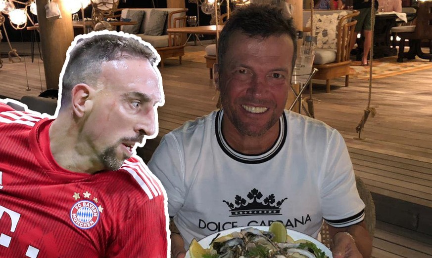 Jetzt lacht auch noch Matthäus über Ribérys Goldsteak