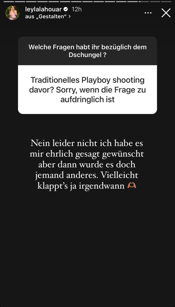 Leyla Lahouar über das Prä-Dschungel-Playboy-Shooting.
