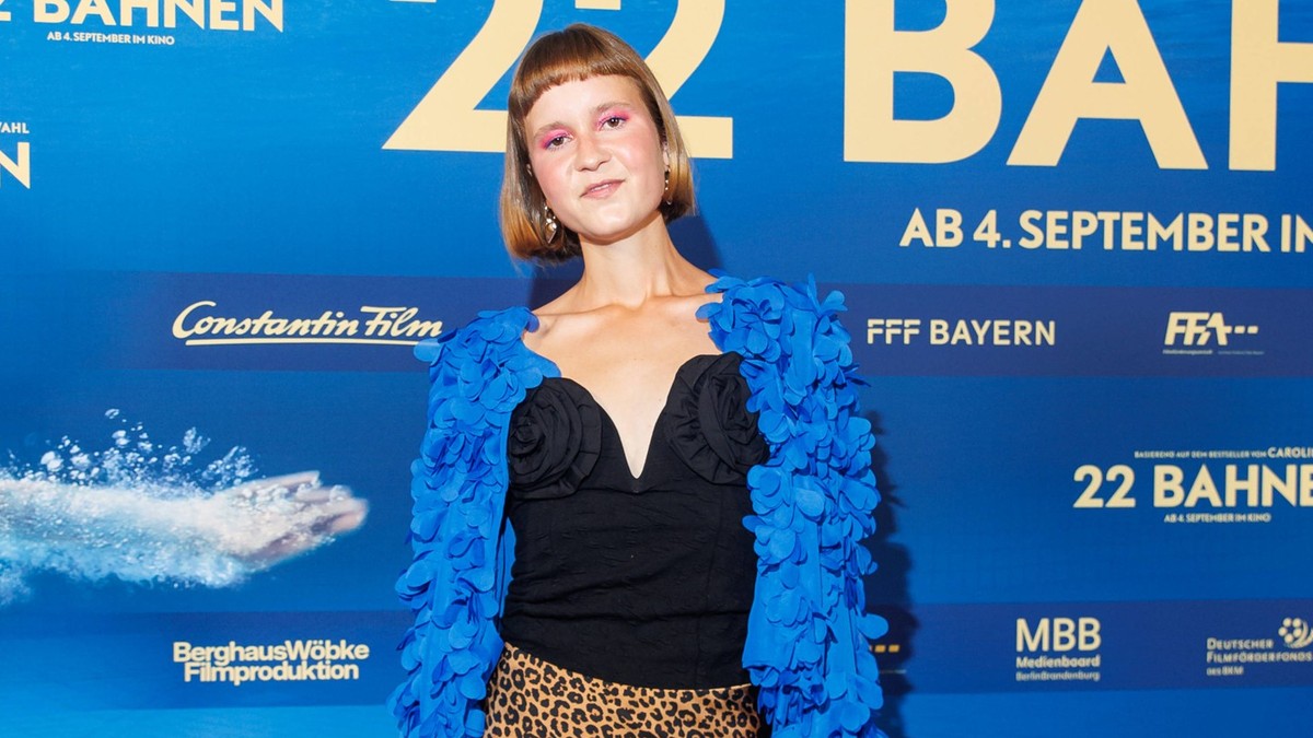 Screening - 22 Bahnen Caroline Wahl beim Screening zum Kinofilm 22 Bahnen im Zoo Palast am 02.09.2025 in Berlin. *** Screening 22 Bahnen Caroline Wahl at the screening of the movie 22 Bahnen at Zoo Pa ...