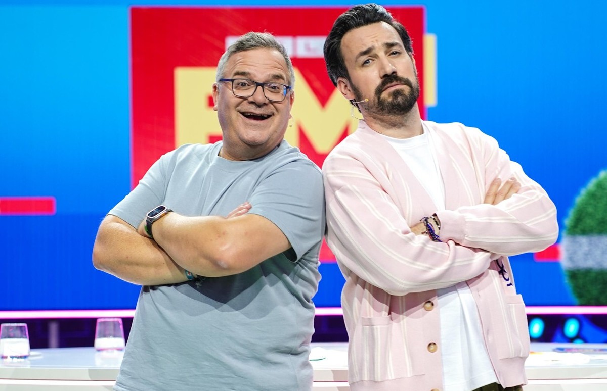 Die Moderatoren Elton (l.) und Jan K