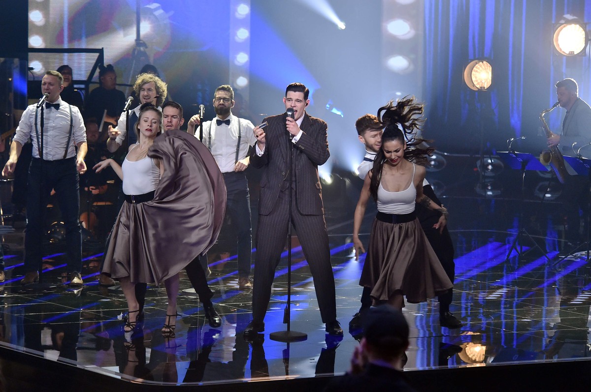 Titel: The Voice of Germany - Das Halbfinale 
Person: Lucas Rieger
Copyright: SAT.1/André Kowalski
Rechtehinweis: Dieses Bild darf bis eine Woche nach Ausstrahlung honorarfrei fuer redaktionelle Zweck ...