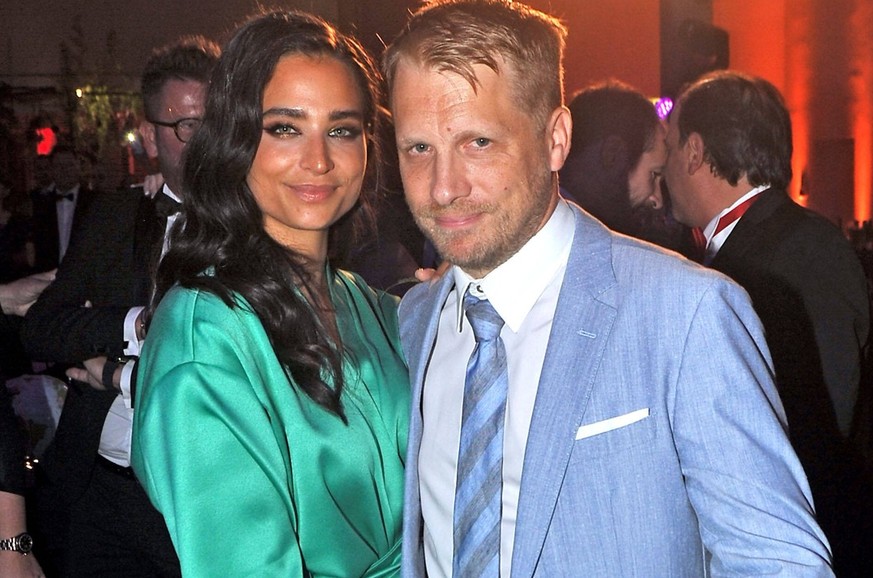 Charity-Gala. Oliver und Amira Pocher anl