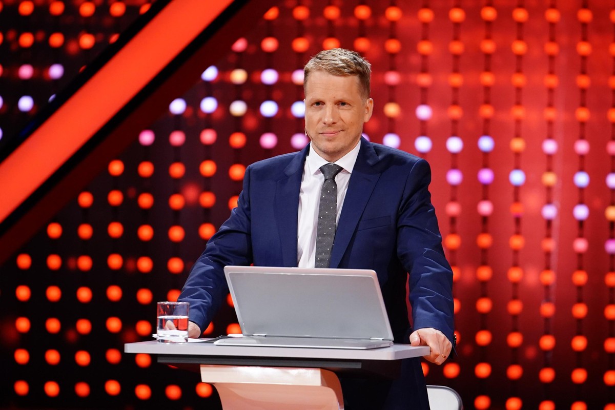 Moderator Oliver Pocher.
Die Verwendung des sendungsbezogenen Materials ist nur mit dem Hinweis und Verlinkung auf TVNOW gestattet.