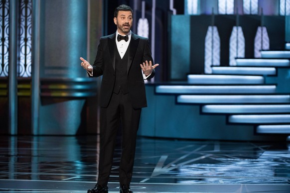 Feb 26, 2017 - Hollywood, California, U.S. - Host JIMMY KIMMEL onstage during the 89th Academy Awards at the Dolby Theatre. Hollywood U.S. - ZUMAz03_ 20170226_sho_z03_175 Copyright: xAaronxPoolex