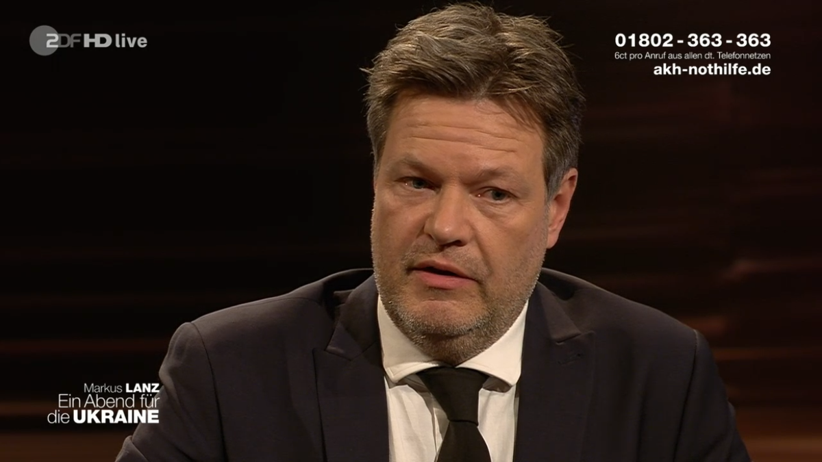 Vize-Kanzler Robert Habeck will nur Sanktionen, die Deutschland auch durchhält.