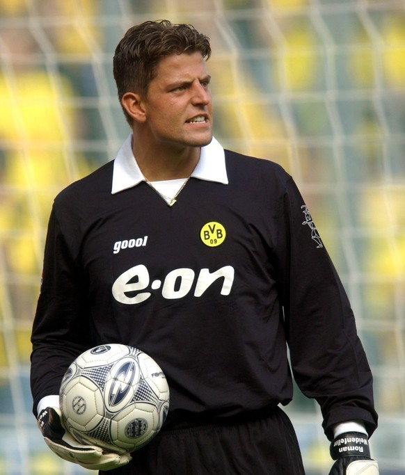 Lehmanns Nachfolger: Roman Weidenfeller am 23. August 2003 im Kölner RheinEnergie-Stadion