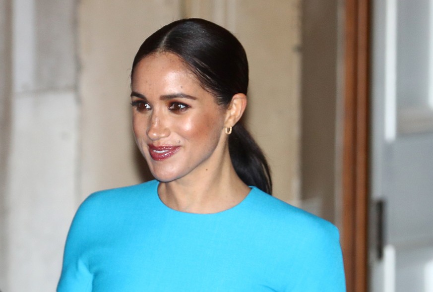 Meghan, Duchess of Sussex, leaves after attending the Endeavour Fund Awards in London, Britain March 5, 2020. REUTERS/Hannah McKay