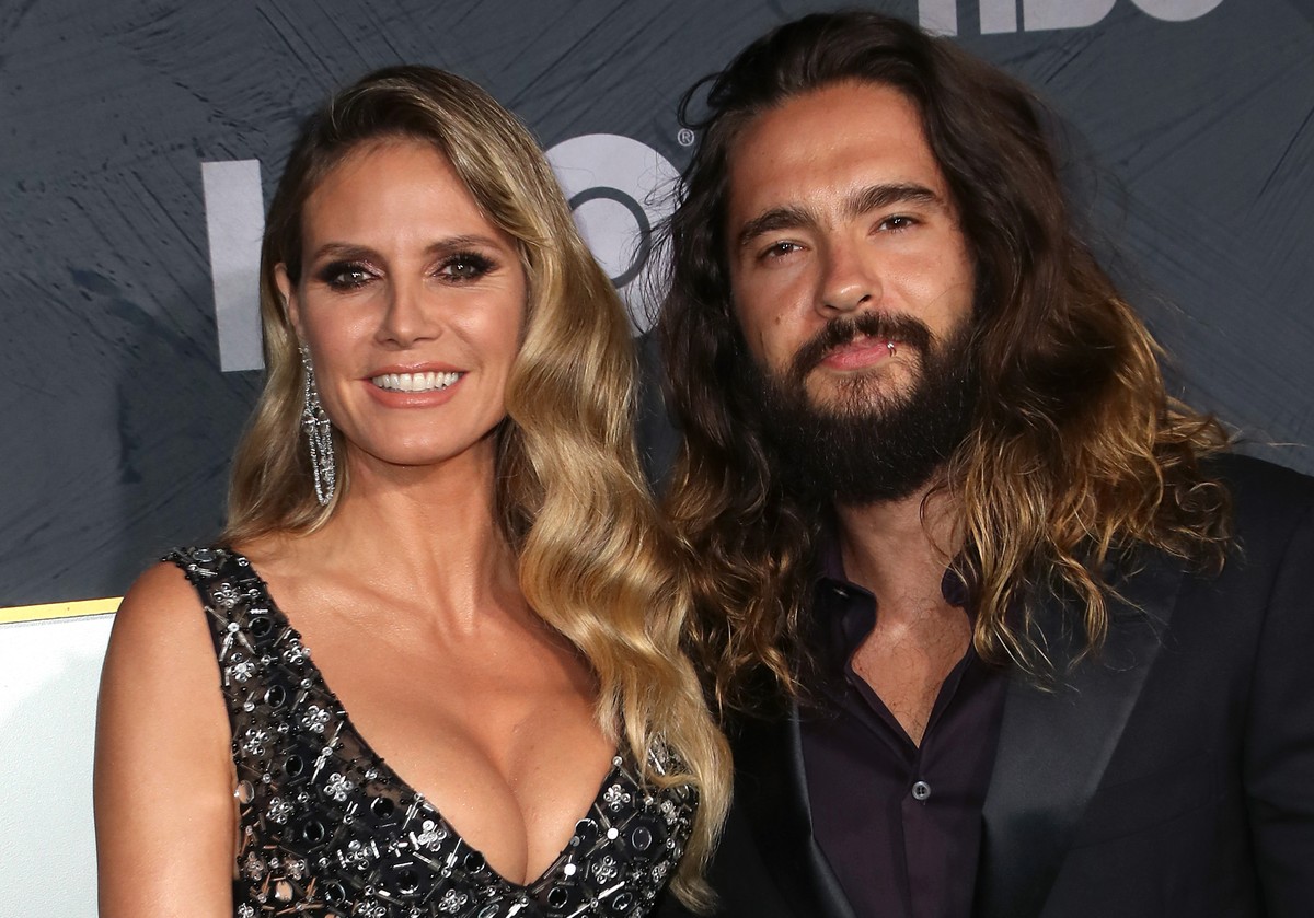 LOS ANGELES, CALIFORNIA - SEPTEMBER 22: Heidi Klum and Tom Kaulitz attend the HBO's Post Emmy Awards Reception at The Plaza at the Pacific Design Center on September 22, 2019 in Los Angeles, Cali ...