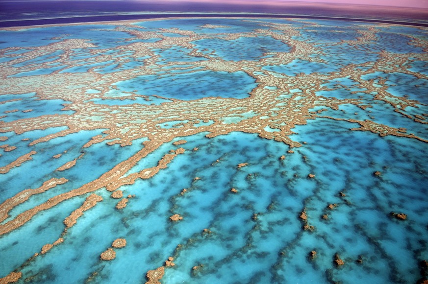 Riffe und Atolle des Great Barrier Reef, Australien mcpins *** Reefs and atolls of the Great Barrier Reef, Australia mcpins mcpins