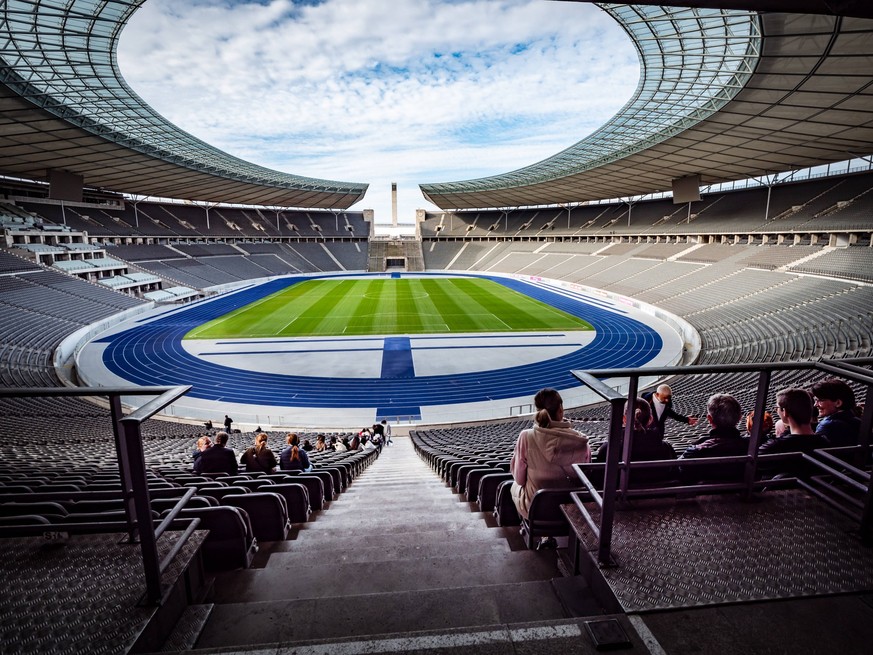 Berlin Charlottenburg das Olympiastadion - 16.10.2022 Berlin *** Berlin Charlottenburg the Olympic Stadium 16 10 2022 Berlin