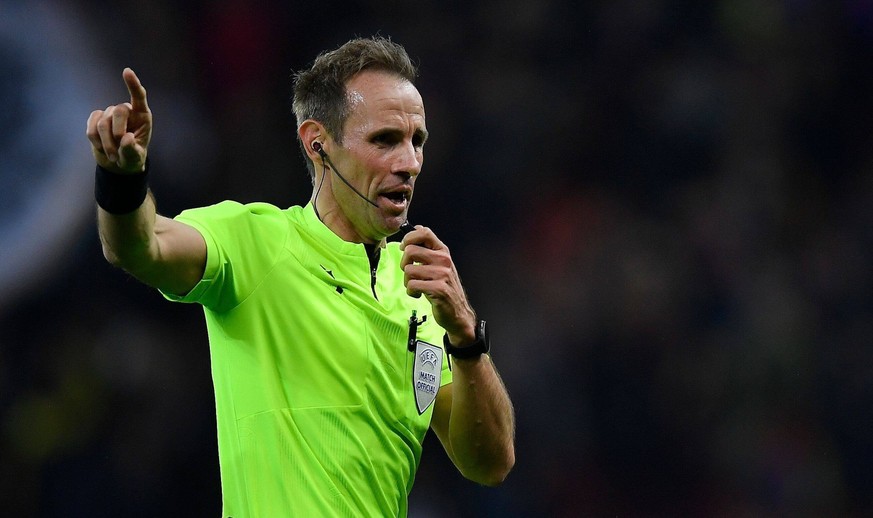 Mandatory Credit: Photo by Alex Nicodim/Shutterstock 13602545gh Referee Sascha Stegemann Steaua Bucharest v West Ham United, UEFA Europa Conference League, Group B, Football, National Arena, Bucharest ...