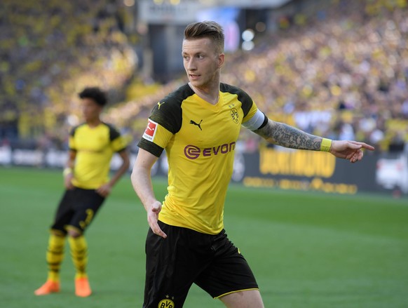 05.05.2018, Fussball GER, 1. Bundesliga Saison 2017 2018, 33. Spieltag, Borussia Dortmund - FSV Mainz 05 1:2, Marco Reus (Borussia Dortmund) *** 05 05 2018 Soccer GER 1 Bundesliga Season 2017 2018 33  ...