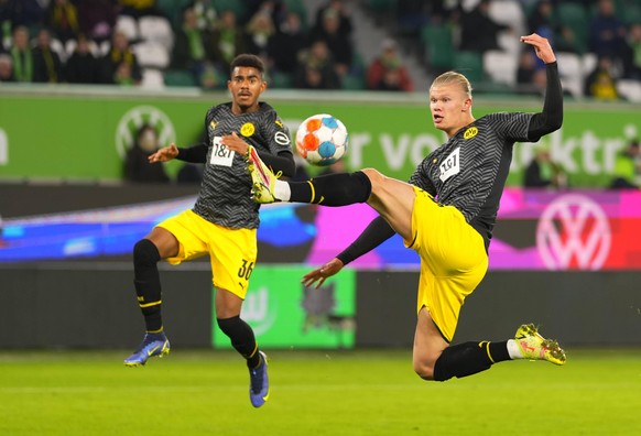 Erling Haaland wurde gegen Wolfsburg eingewechselt und traf sofort