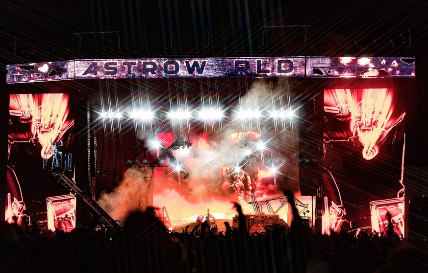 50.000 Menschen besuchten das Astroworld-Festival in Houston.