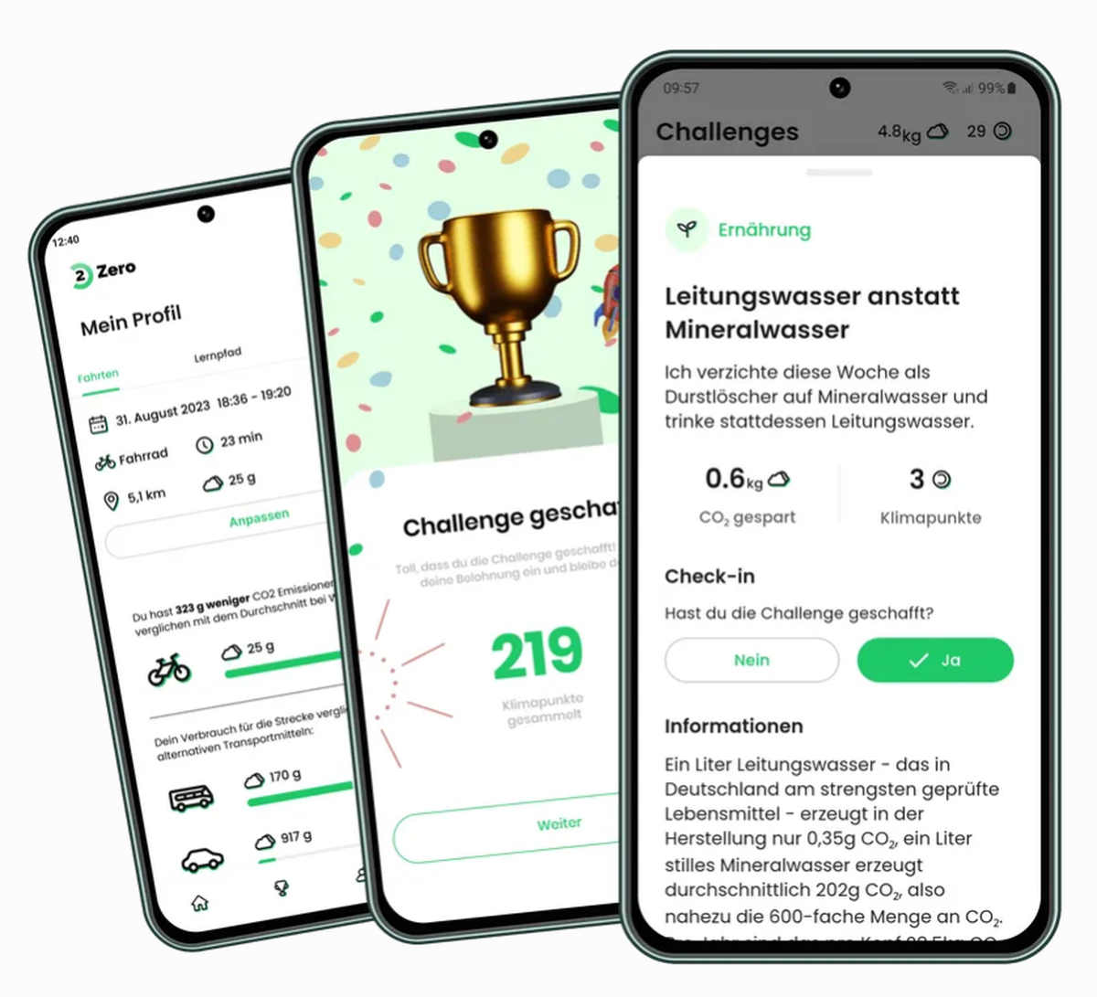 In der App warten zahlreiche Challenges.