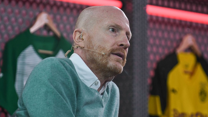 TV-Experte Matthias Sammer, FC Augsburg - Borussia Dortmund, Fussball, Bundesliga, 01.03.2019 DFL REGULATIONS PROHIBIT ANY USE OF PHOTOGRAPHS AS IMAGE SEQUENCES AND/OR QUASI-VIDEO Augsburg Bayern Deut ...