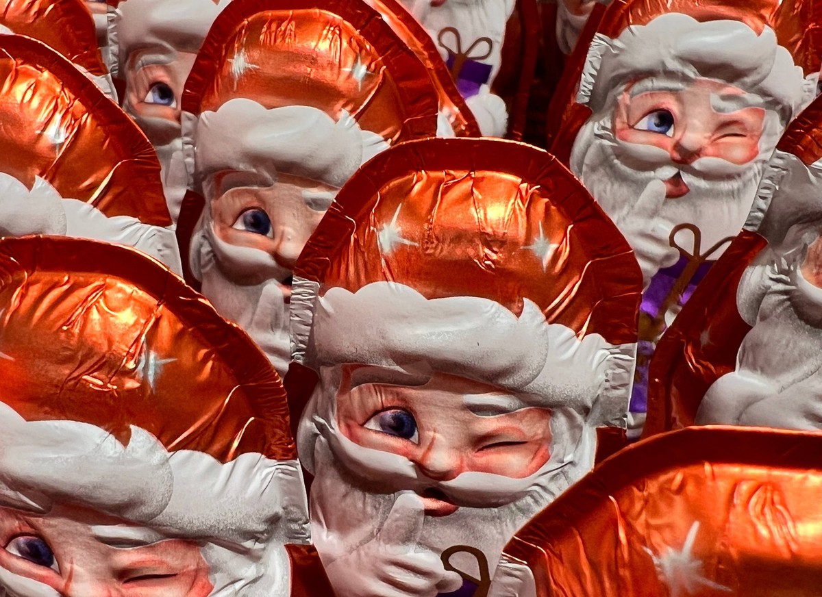 Weihnachten Schokoweihnachtsmann Schokolande *** Christmas Chocolate Santa Claus Chocolate Copyright: xmix1x