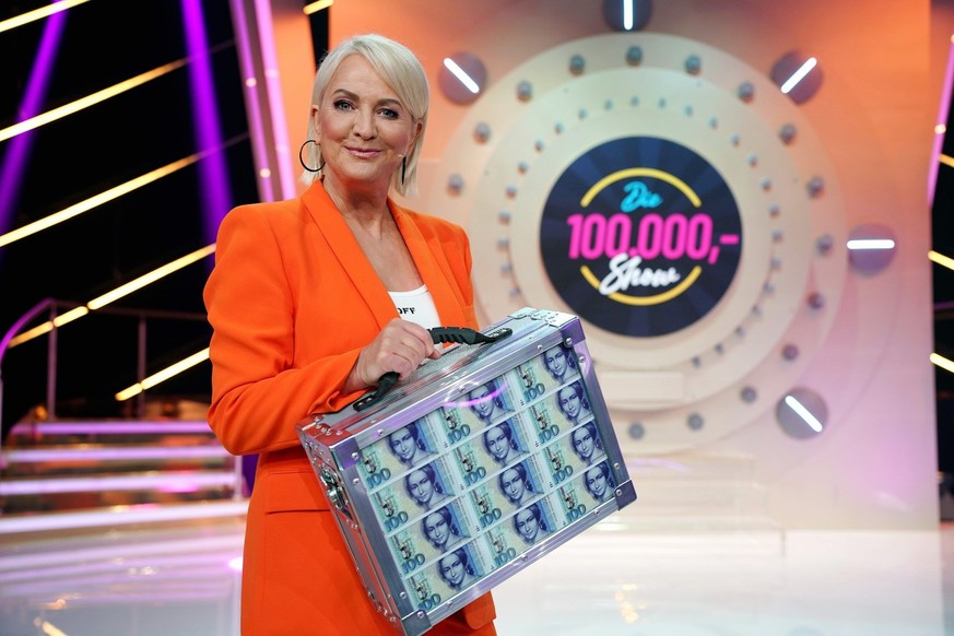 Ulla Kock am Brink moderierte bereits zwischen 1993 und 1998 "Die 100.000 Mark Show".  