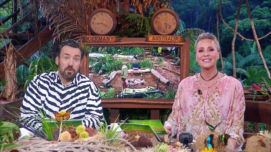Die Moderatoren Sonja Zietlow und Jan Köppen im Baumhausstudio.

+++ Die Verwendung des sendungsbezogenen Materials ist nur mit dem Hinweis und Verlinkung auf RTL+ gestattet. +++