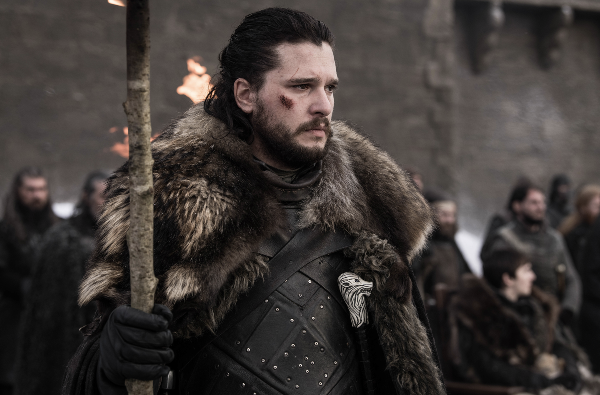 Jon Snow. Mit diesem Gesichtsausdruck kam er zu Welt – mit ihm wird er sterben.