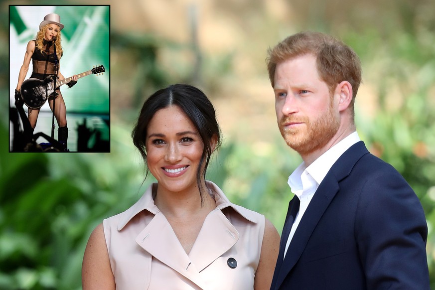 Harry und Meghan leben mittlerweile in Kanada. Sollten sie neuen Wohnraum benötigen, hätte Madonna eine Idee.