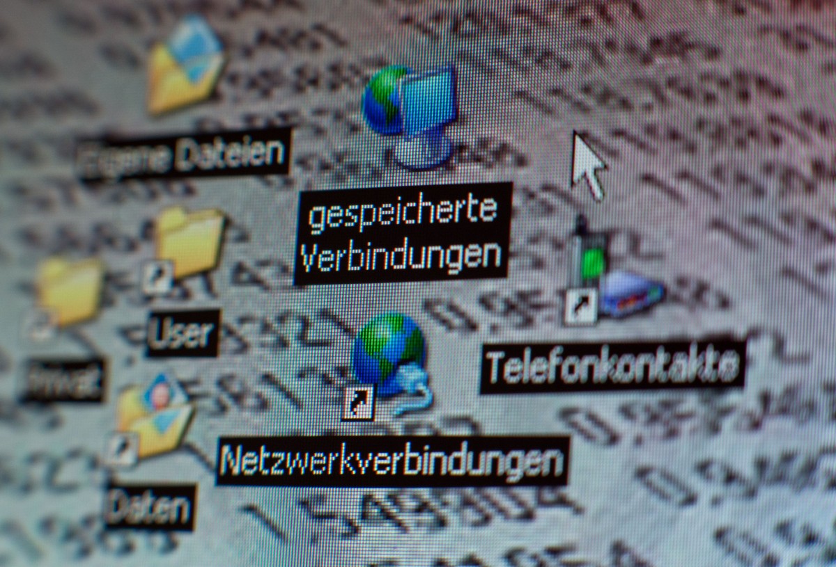 ILLUSTRATION - 06.01.2014, Mecklenburg-Vorpommern, Schwerin: ARCHIV - Bildschirmsymbole mit der Bezeichnung