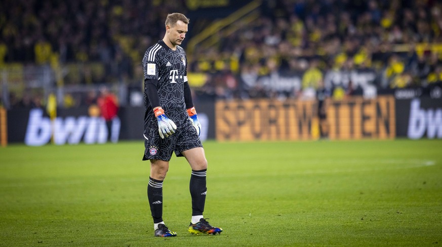 Dortmund, 08.10.2022 Torwart Manuel Neuer Muenchen Borussia Dortmund - Bayern M