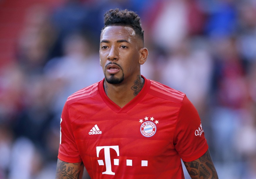 BOATENG Jerome Team FC Bayern Muenchen DFL Fussball Bundesliga Saison 2019-2020 Spiel FC Bayern Muenchen - 1.FC Koeln am 21. 09. 2019 in der Allianzarena DFL REGULATIONS PROHIBIT ANY USE OF PHOTOGRAPH ...