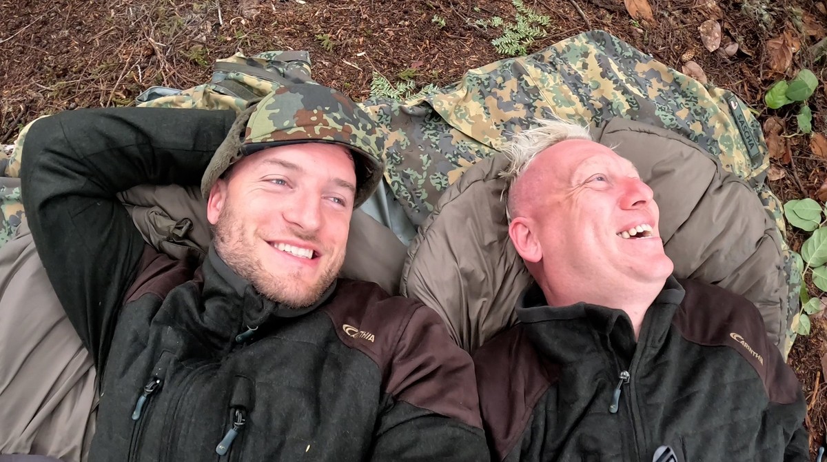 Sascha Huber (l.) und Knossi bilden ein Team.