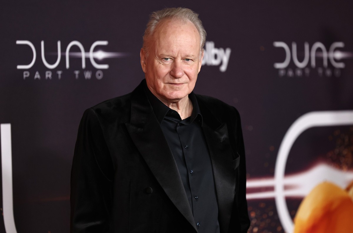 NEW YORK, NEW YORK - FEBRUARY 25: Stellan Skarsgård attends the &quot;Dune: Part Two&quot; premiere at Lincoln Center on February 25, 2024 in New York City. (Photo by Jamie McCarthy/WireImage)